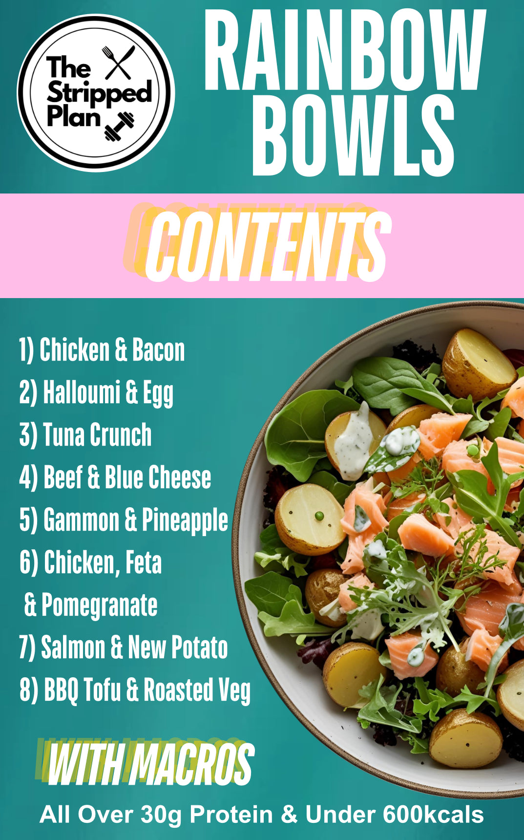 High Protein Rainbow Bowls (E-Book)